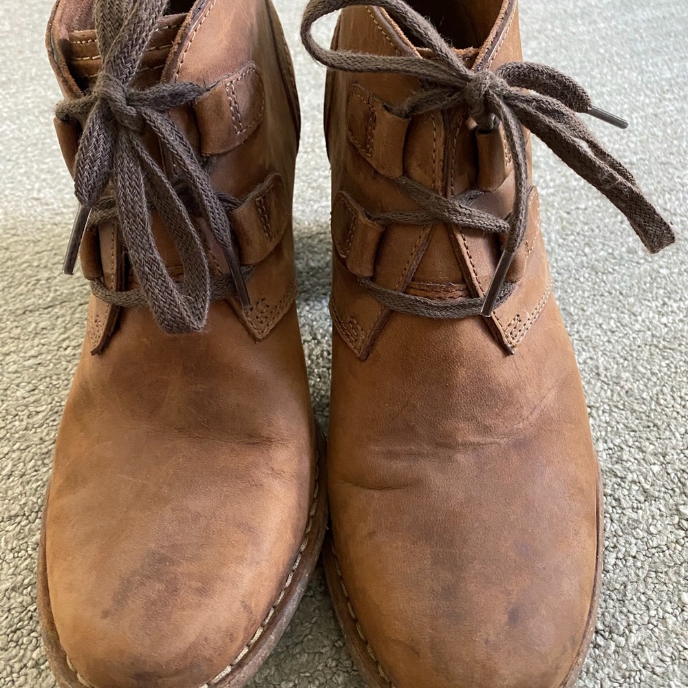 Suede booties